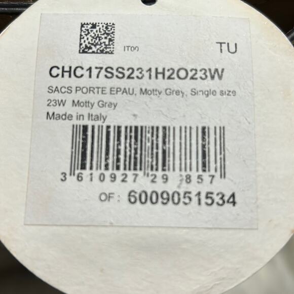 Chloe Faye Medium Shoulder Bag Motty Gray Leather - Picture 6 of 15